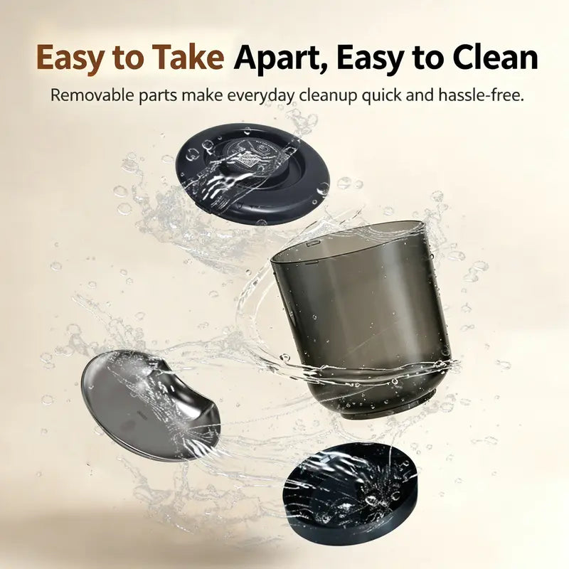 Taleboss Smart Automatic Cat Feeder with Camera, 5L Capacity, Laser Toy, 1080P HD Video, App Control, Night Vision, Dual Band Wi-Fi, and Two-Way Audio